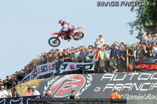 2009-10-03 Franciacorta - Motocross delle Nazioni 2990 Qualifying heat MX2 - Remi Nyegaard - Honda 250 NOR